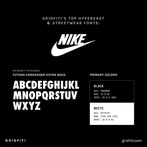 what is Nike font called